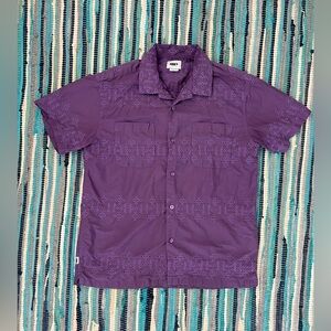 Men’s Obey Psalm Short-Sleeve Aloha Shirt